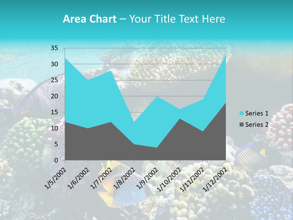 Under Depth Tahiti PowerPoint Template