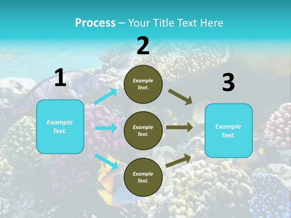 Under Depth Tahiti PowerPoint Template