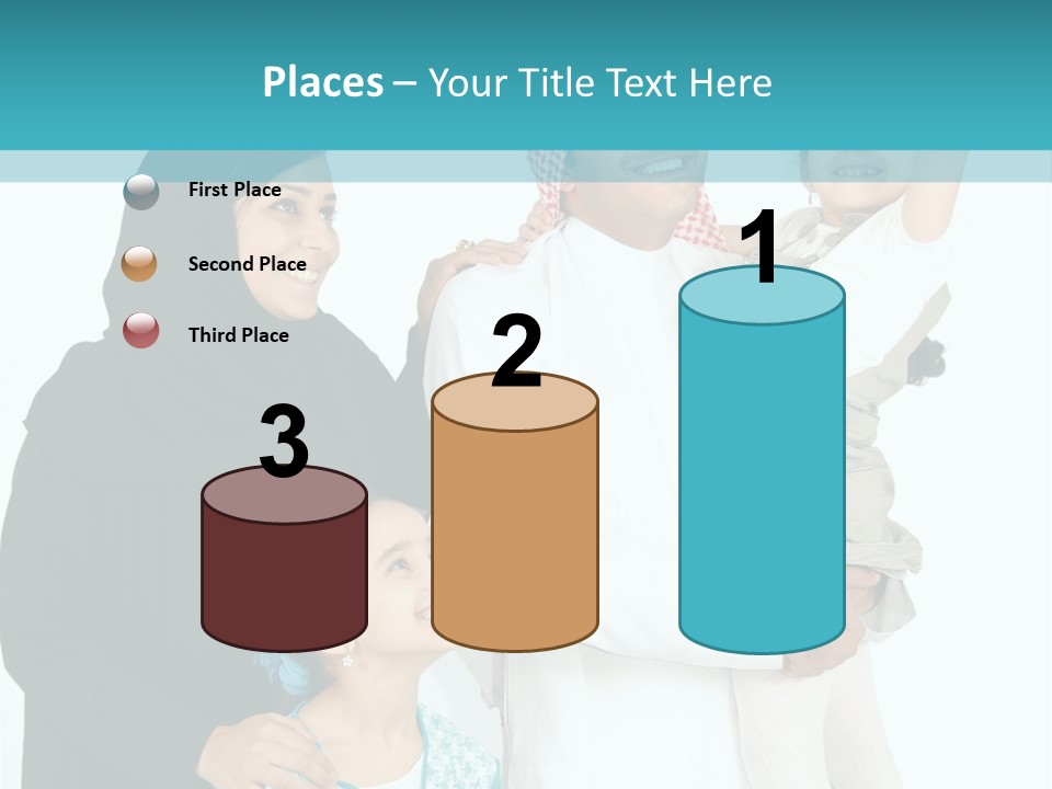 Emirati Female Muslim PowerPoint Template
