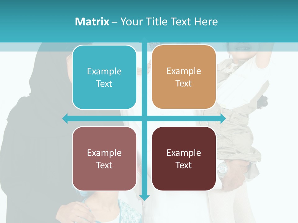 Emirati Female Muslim PowerPoint Template