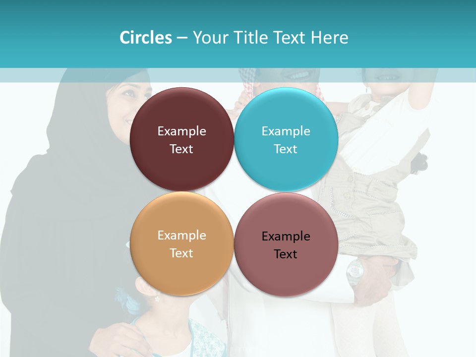 Emirati Female Muslim PowerPoint Template