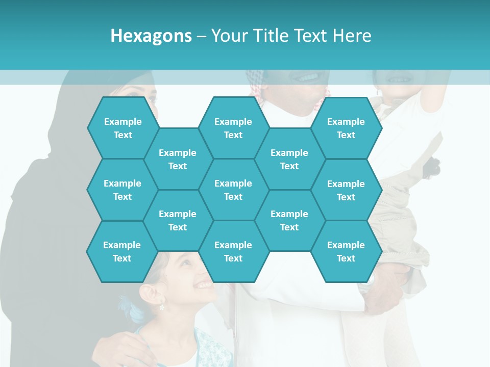 Emirati Female Muslim PowerPoint Template