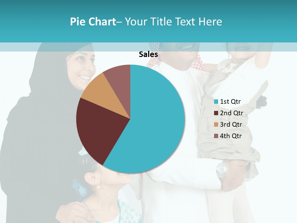 Emirati Female Muslim PowerPoint Template