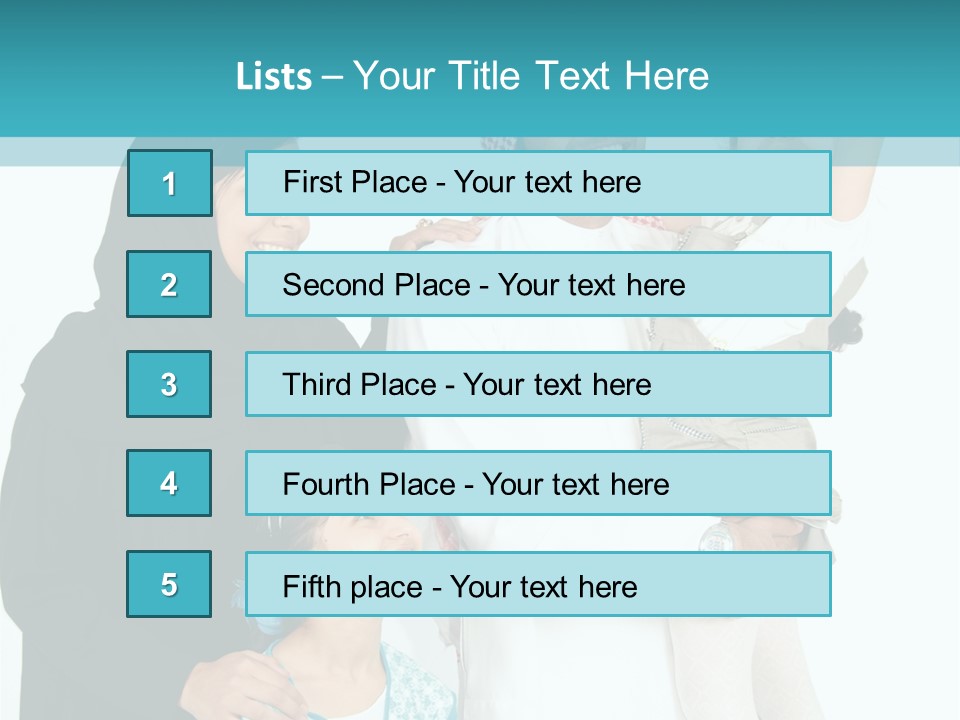 Emirati Female Muslim PowerPoint Template