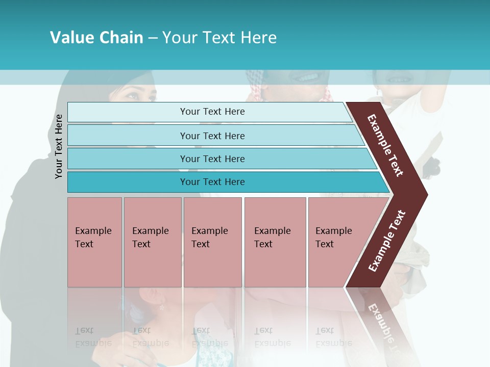 Emirati Female Muslim PowerPoint Template