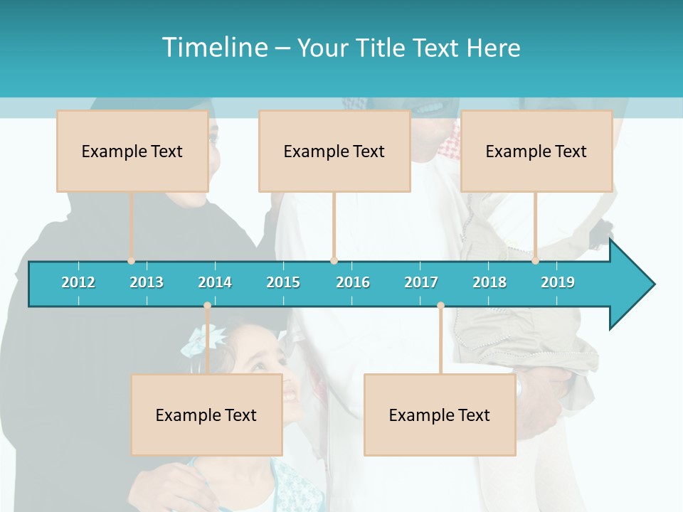 Emirati Female Muslim PowerPoint Template