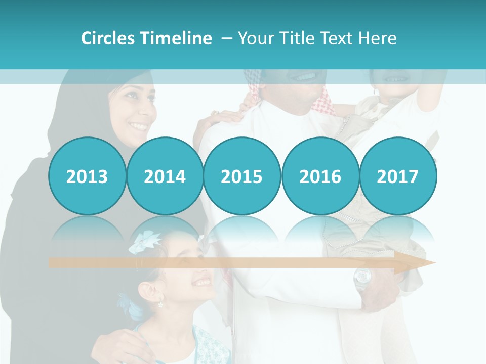 Emirati Female Muslim PowerPoint Template