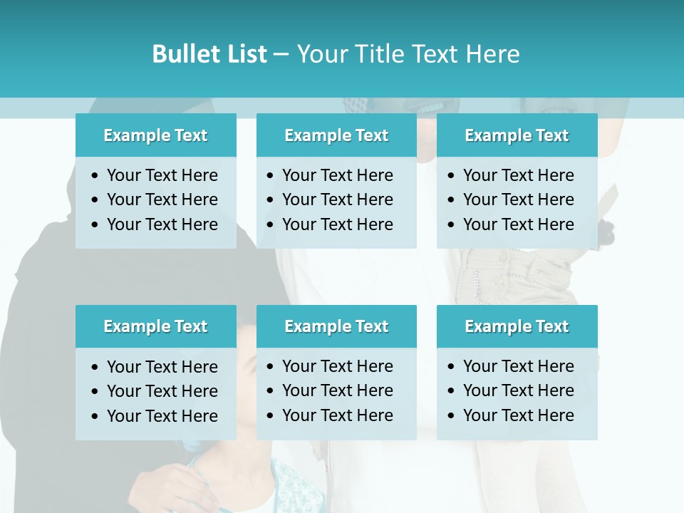 Emirati Female Muslim PowerPoint Template