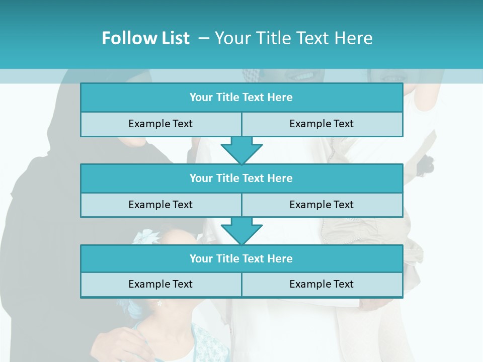 Emirati Female Muslim PowerPoint Template