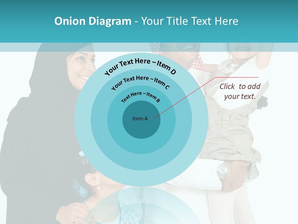 Emirati Female Muslim PowerPoint Template
