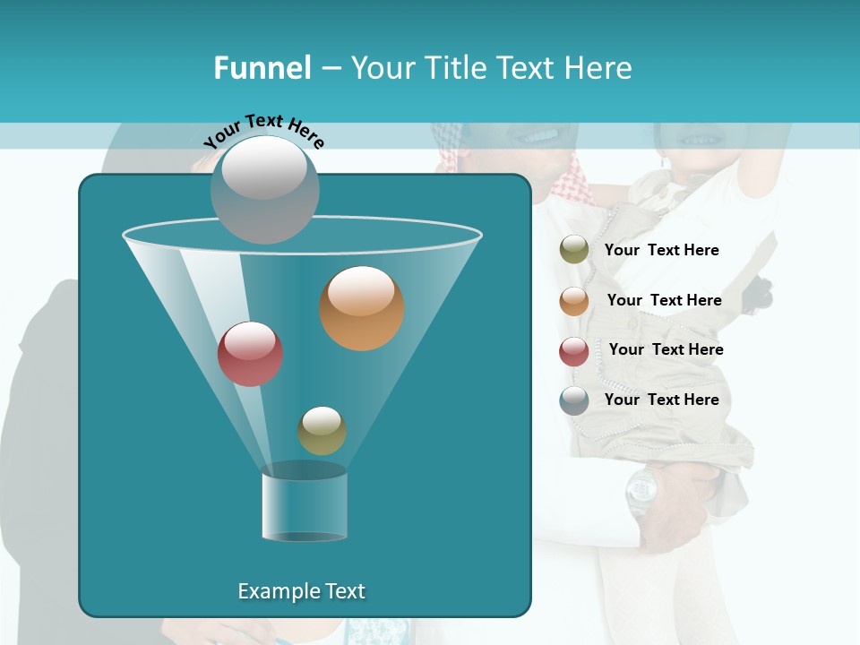 Emirati Female Muslim PowerPoint Template