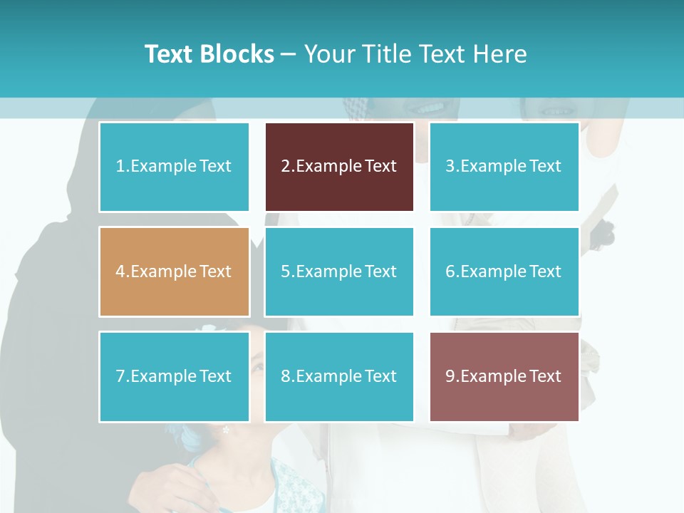 Emirati Female Muslim PowerPoint Template
