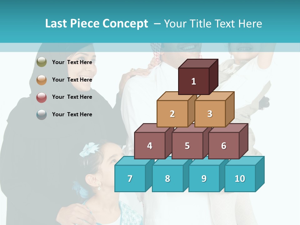 Emirati Female Muslim PowerPoint Template