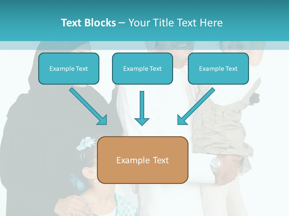 Emirati Female Muslim PowerPoint Template
