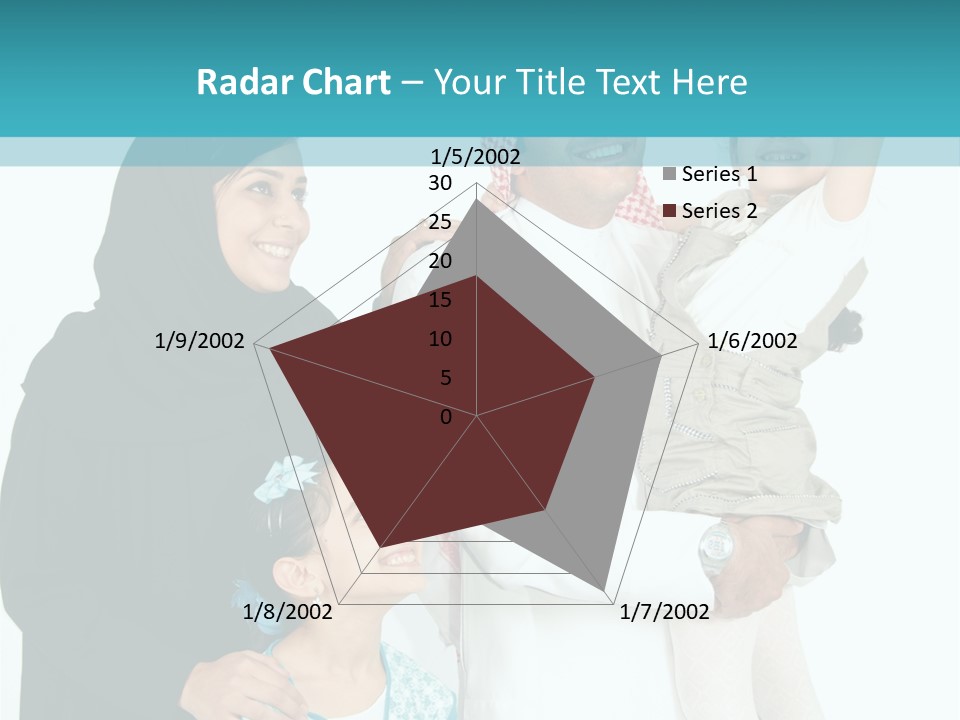 Emirati Female Muslim PowerPoint Template