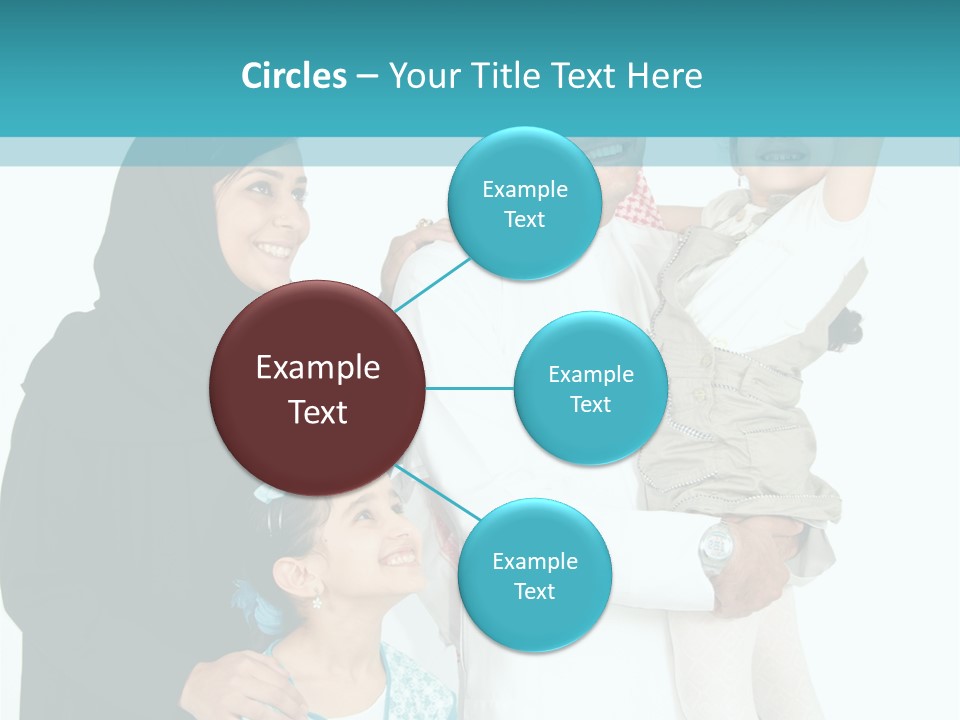 Emirati Female Muslim PowerPoint Template