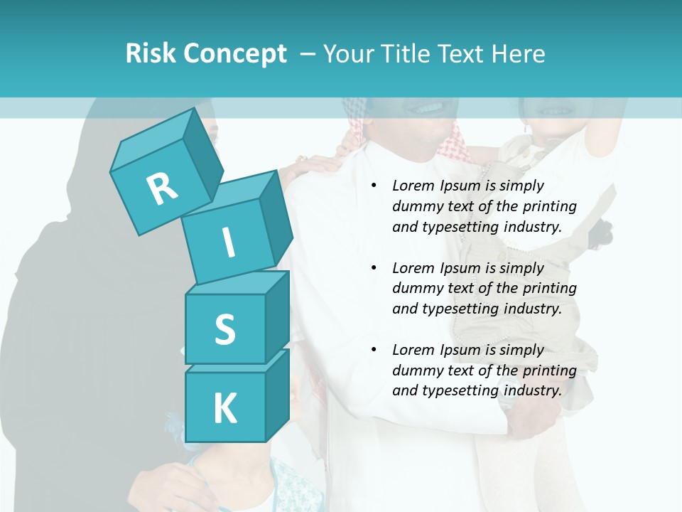 Emirati Female Muslim PowerPoint Template