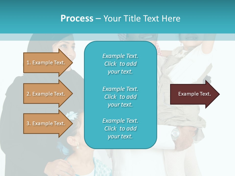 Emirati Female Muslim PowerPoint Template