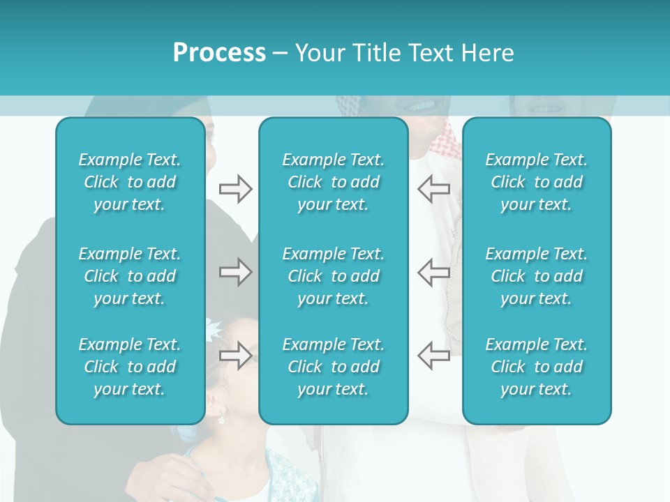Emirati Female Muslim PowerPoint Template