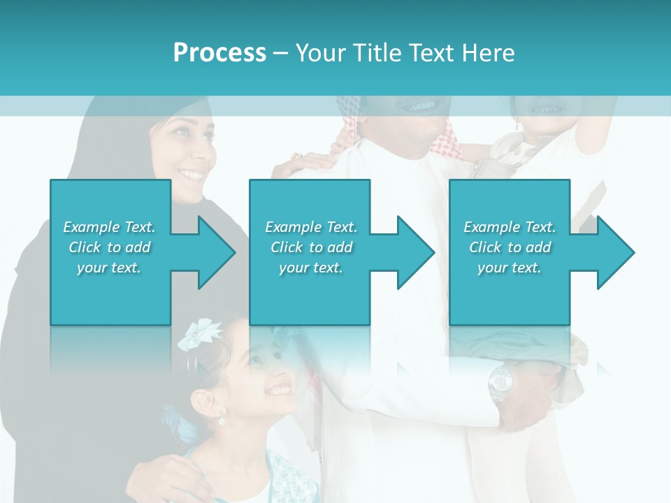 Emirati Female Muslim PowerPoint Template