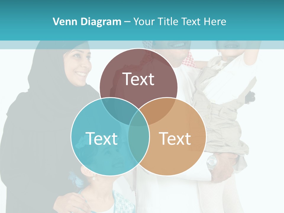 Emirati Female Muslim PowerPoint Template