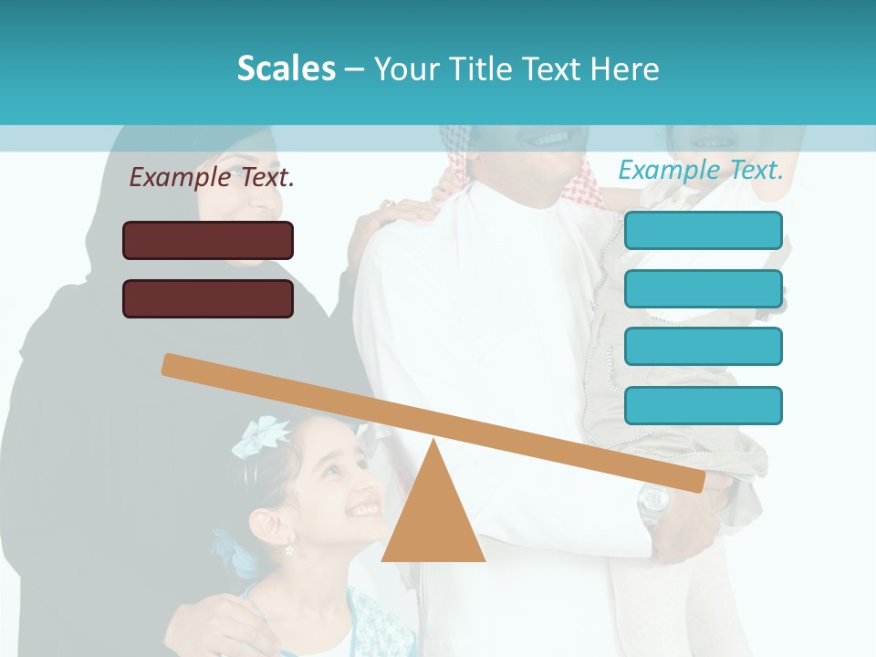 Emirati Female Muslim PowerPoint Template