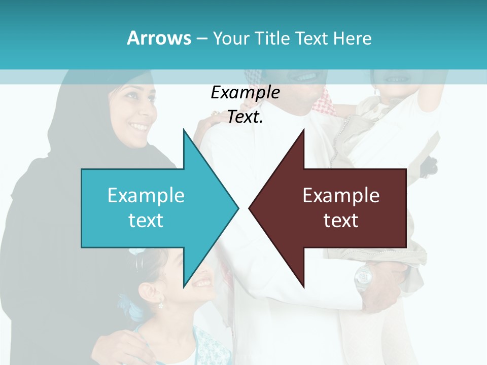 Emirati Female Muslim PowerPoint Template