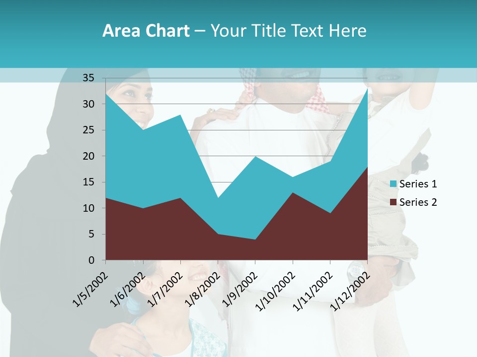 Emirati Female Muslim PowerPoint Template