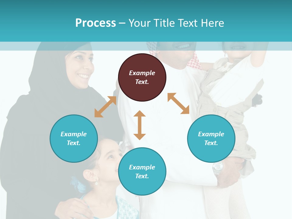 Emirati Female Muslim PowerPoint Template