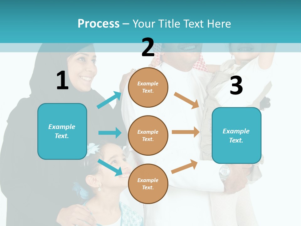 Emirati Female Muslim PowerPoint Template
