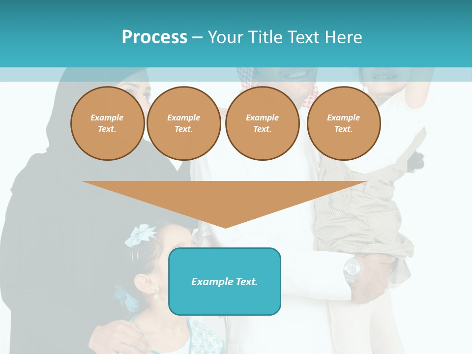 Emirati Female Muslim PowerPoint Template