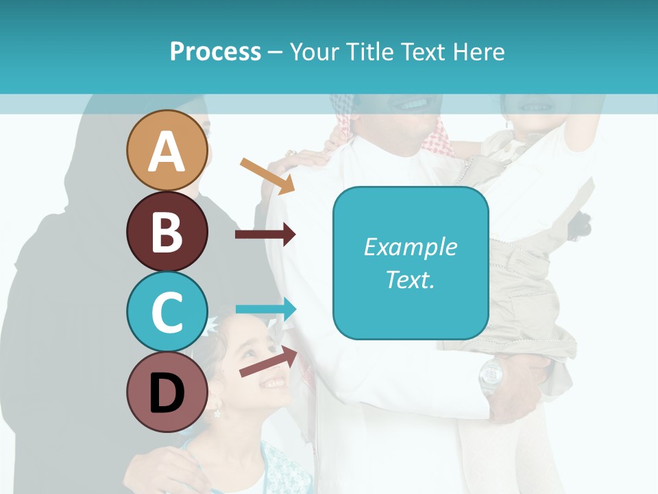 Emirati Female Muslim PowerPoint Template