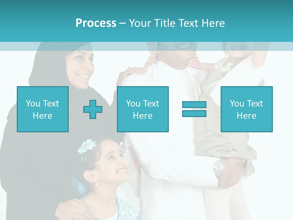 Emirati Female Muslim PowerPoint Template