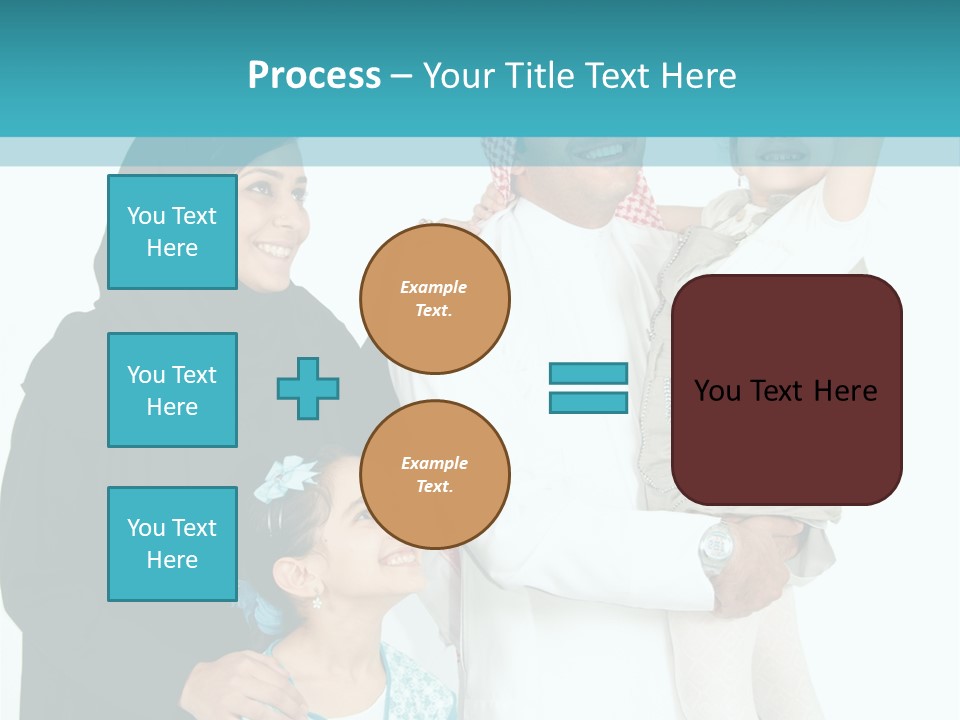 Emirati Female Muslim PowerPoint Template
