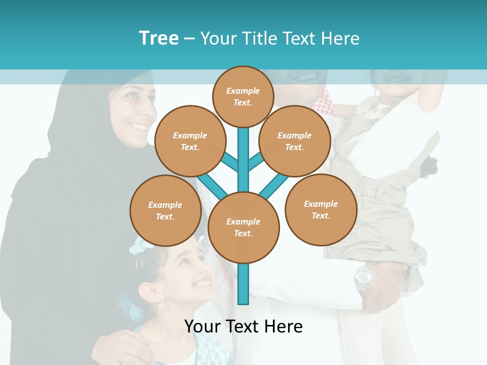 Emirati Female Muslim PowerPoint Template