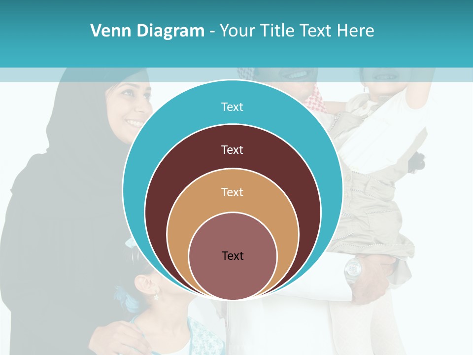 Emirati Female Muslim PowerPoint Template