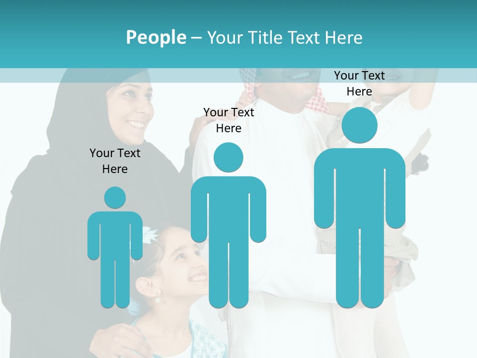 Emirati Female Muslim PowerPoint Template