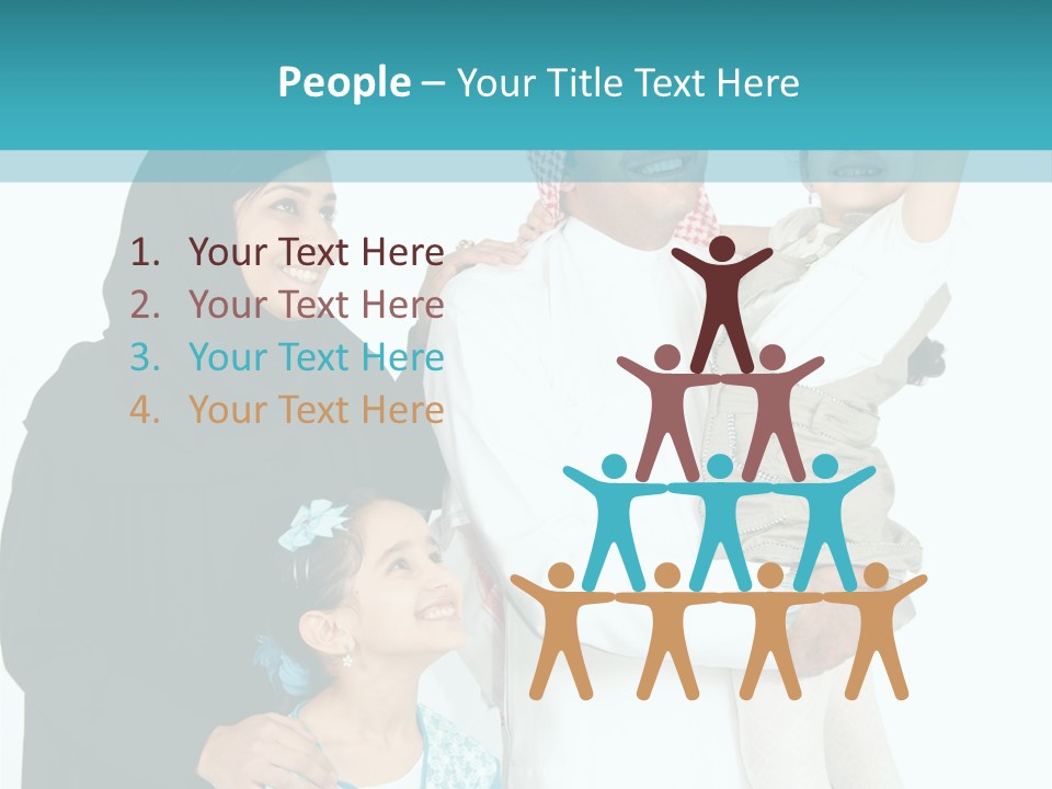 Emirati Female Muslim PowerPoint Template