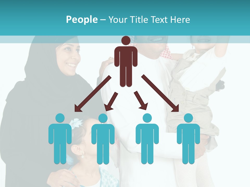 Emirati Female Muslim PowerPoint Template