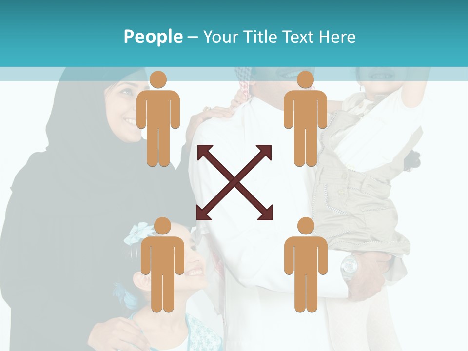 Emirati Female Muslim PowerPoint Template