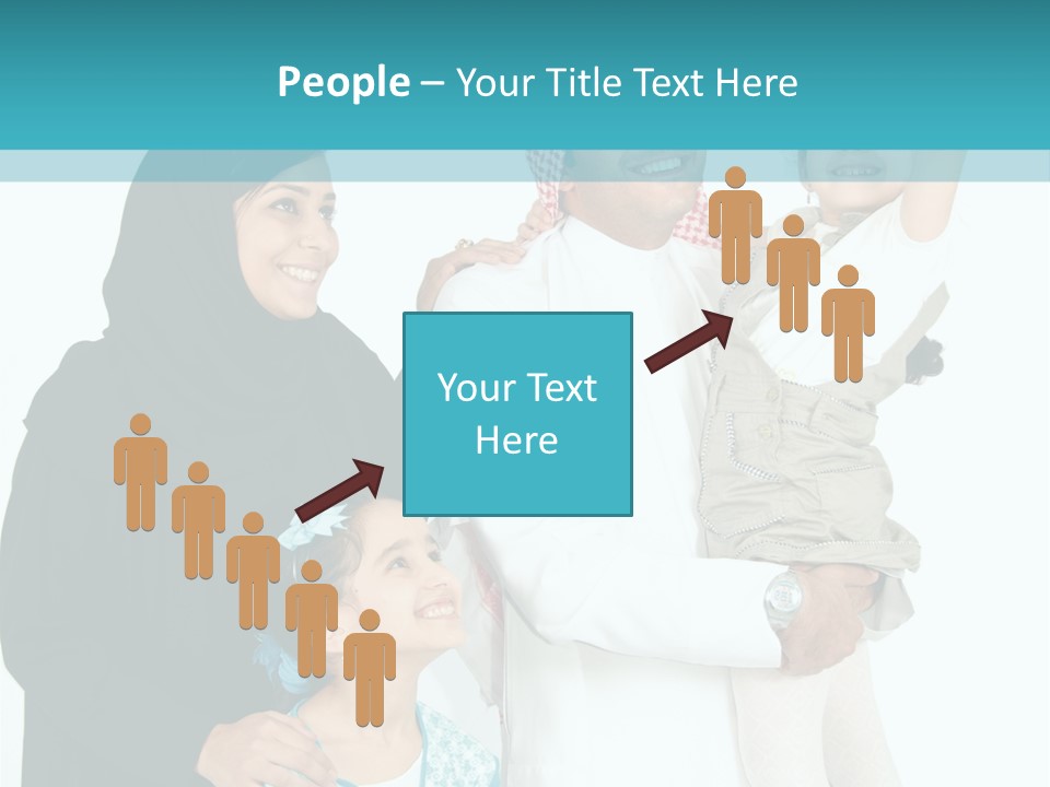 Emirati Female Muslim PowerPoint Template