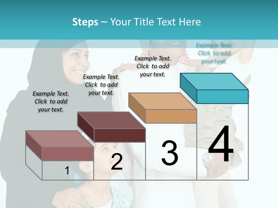 Emirati Female Muslim PowerPoint Template