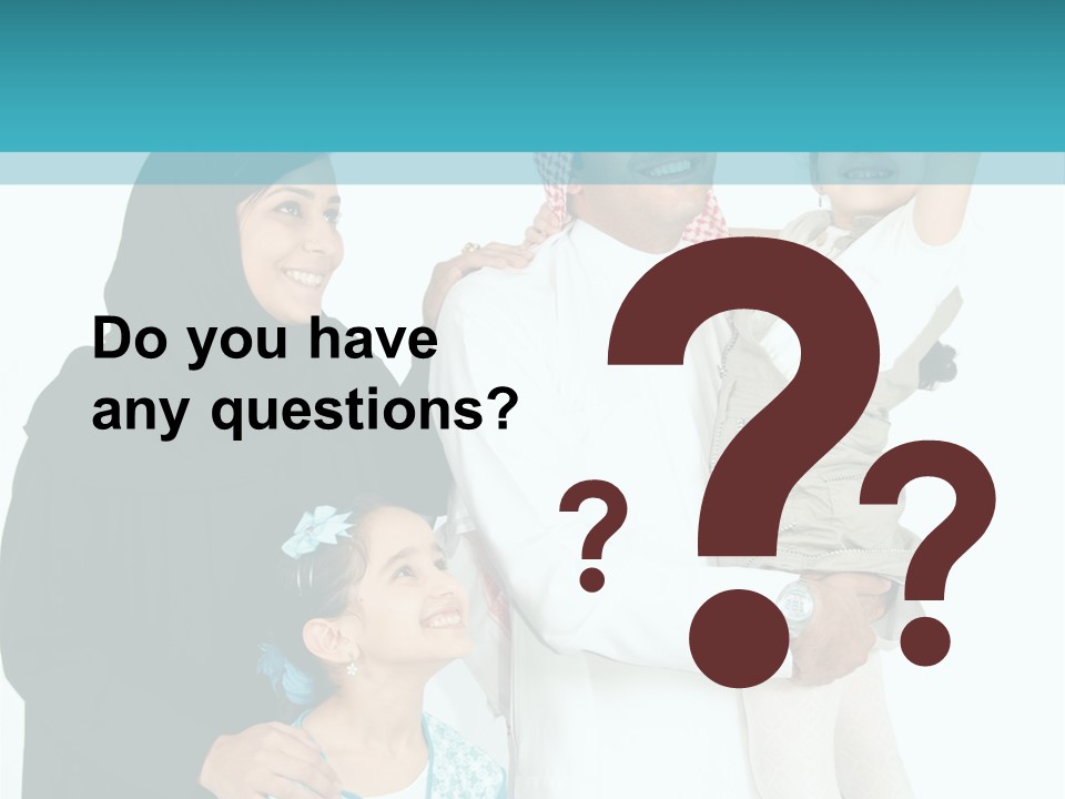 Emirati Female Muslim PowerPoint Template