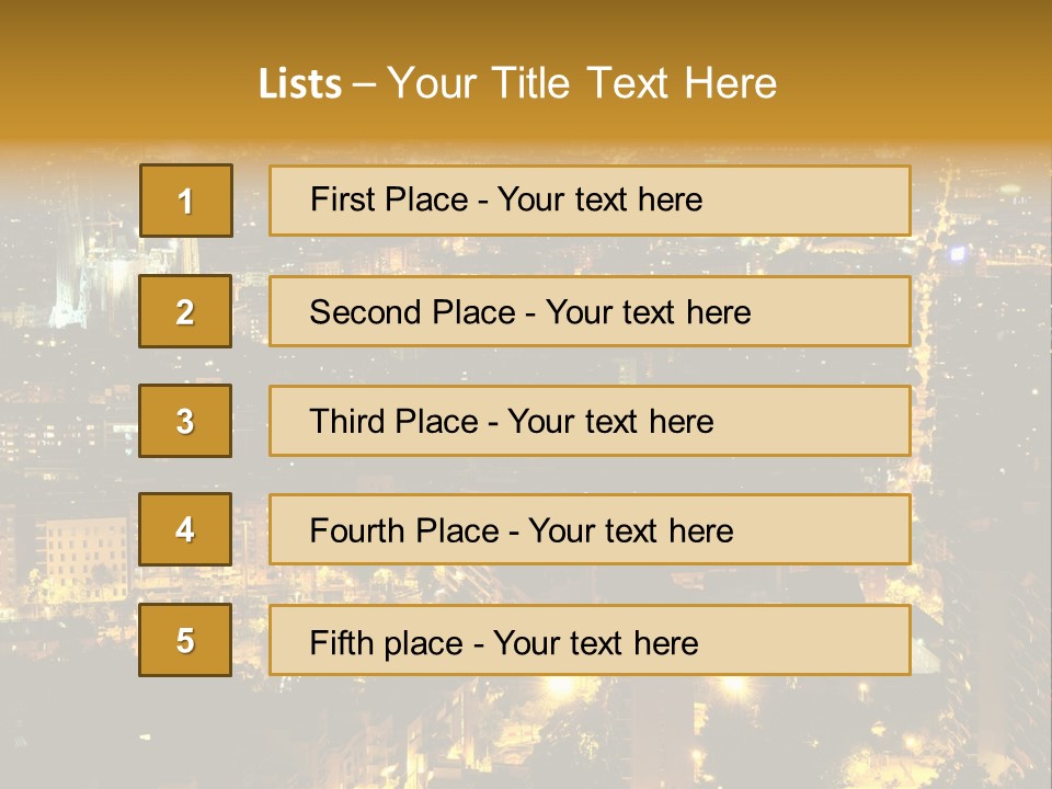 Sightseers Neighbors Power PowerPoint Template