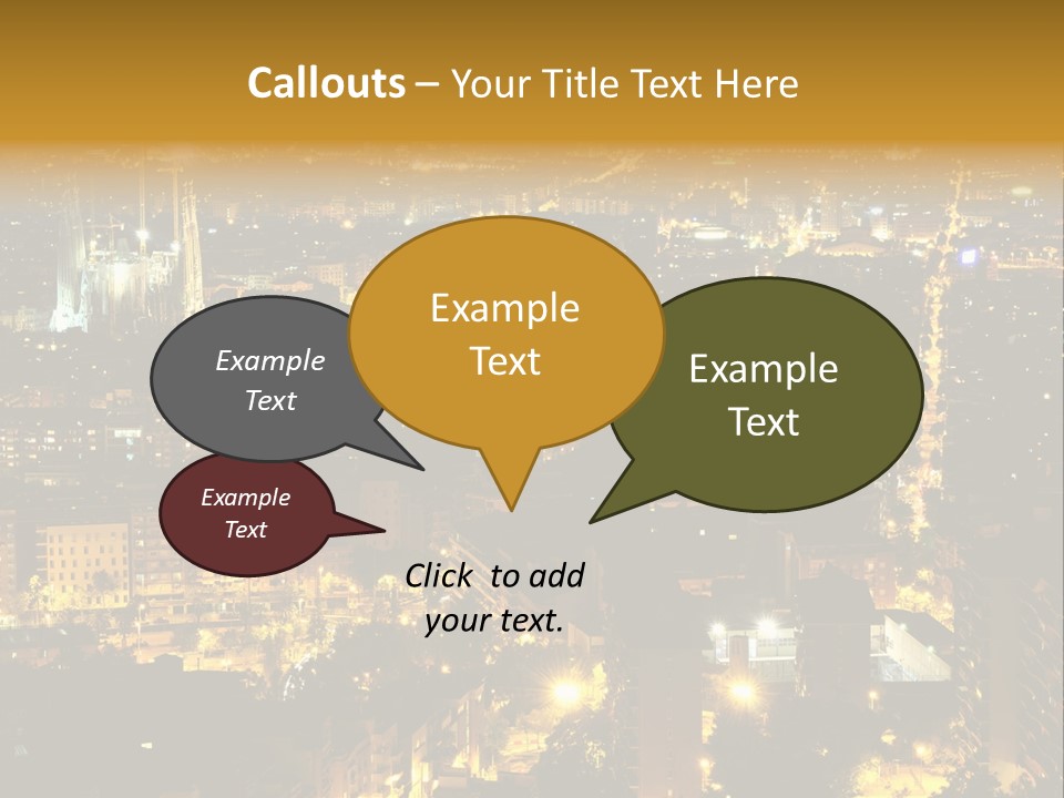 Sightseers Neighbors Power PowerPoint Template