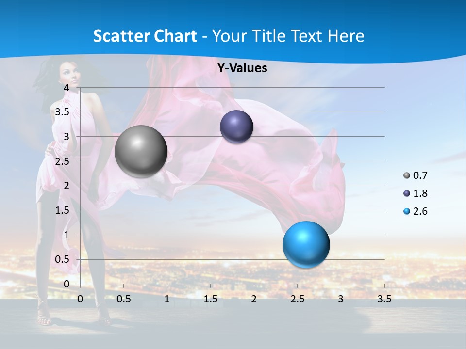 Single Young Complexion PowerPoint Template