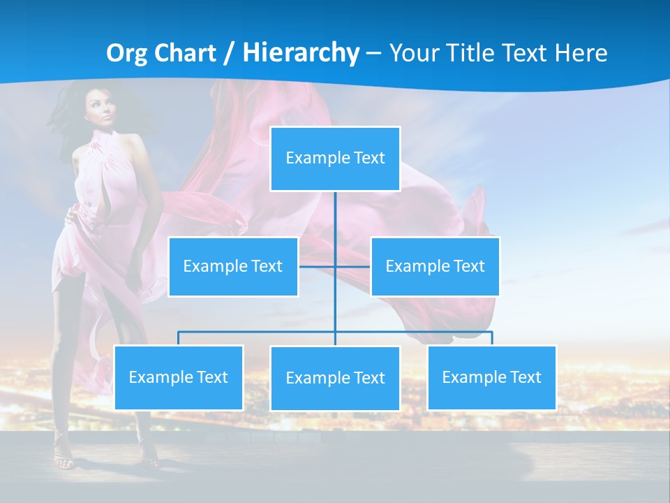 Single Young Complexion PowerPoint Template