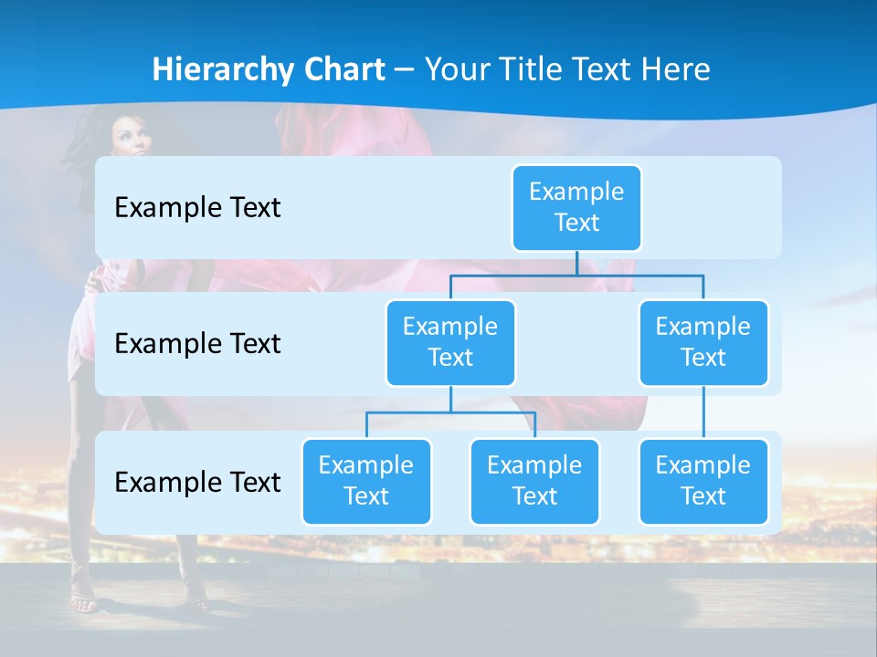 Single Young Complexion PowerPoint Template