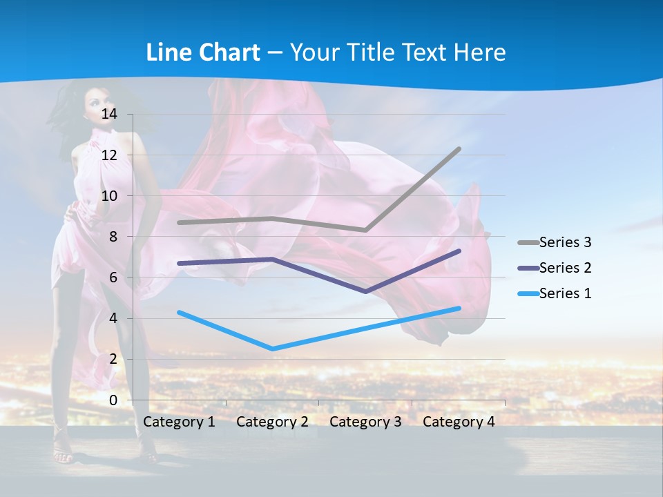 Single Young Complexion PowerPoint Template