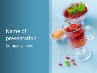 Sweet Macro Bowl PowerPoint Template